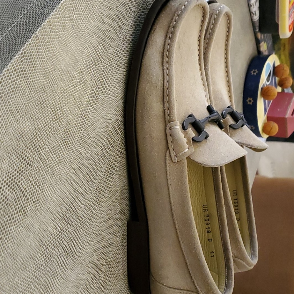 Salvatore Ferragamo Suede Loafers